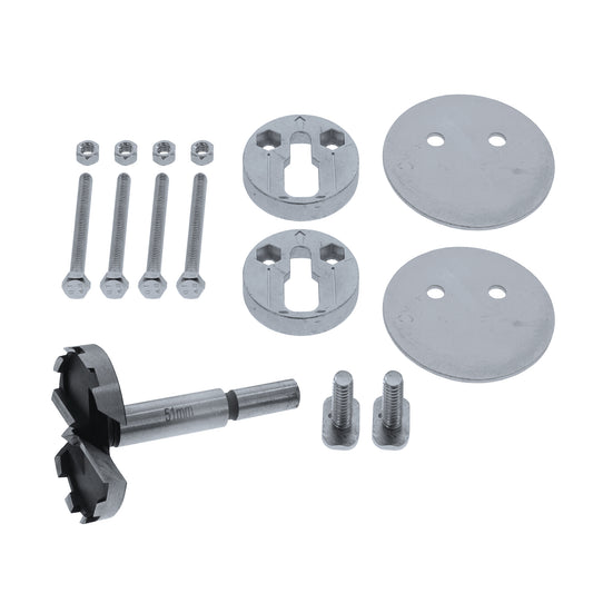 ClampAnchors™ Permanent Workbench Clamping Station Kit with T-Bolt Hardware