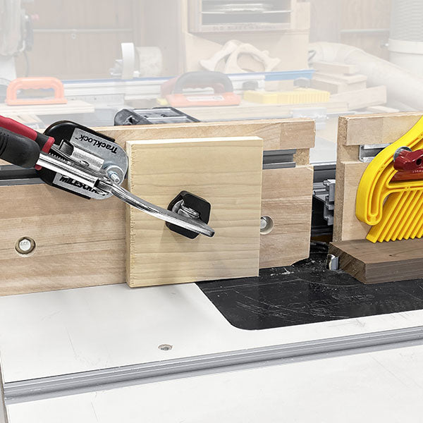 TrackLock™ Universal T-Track Clamp Adapter with Multi-Size T-Bolts