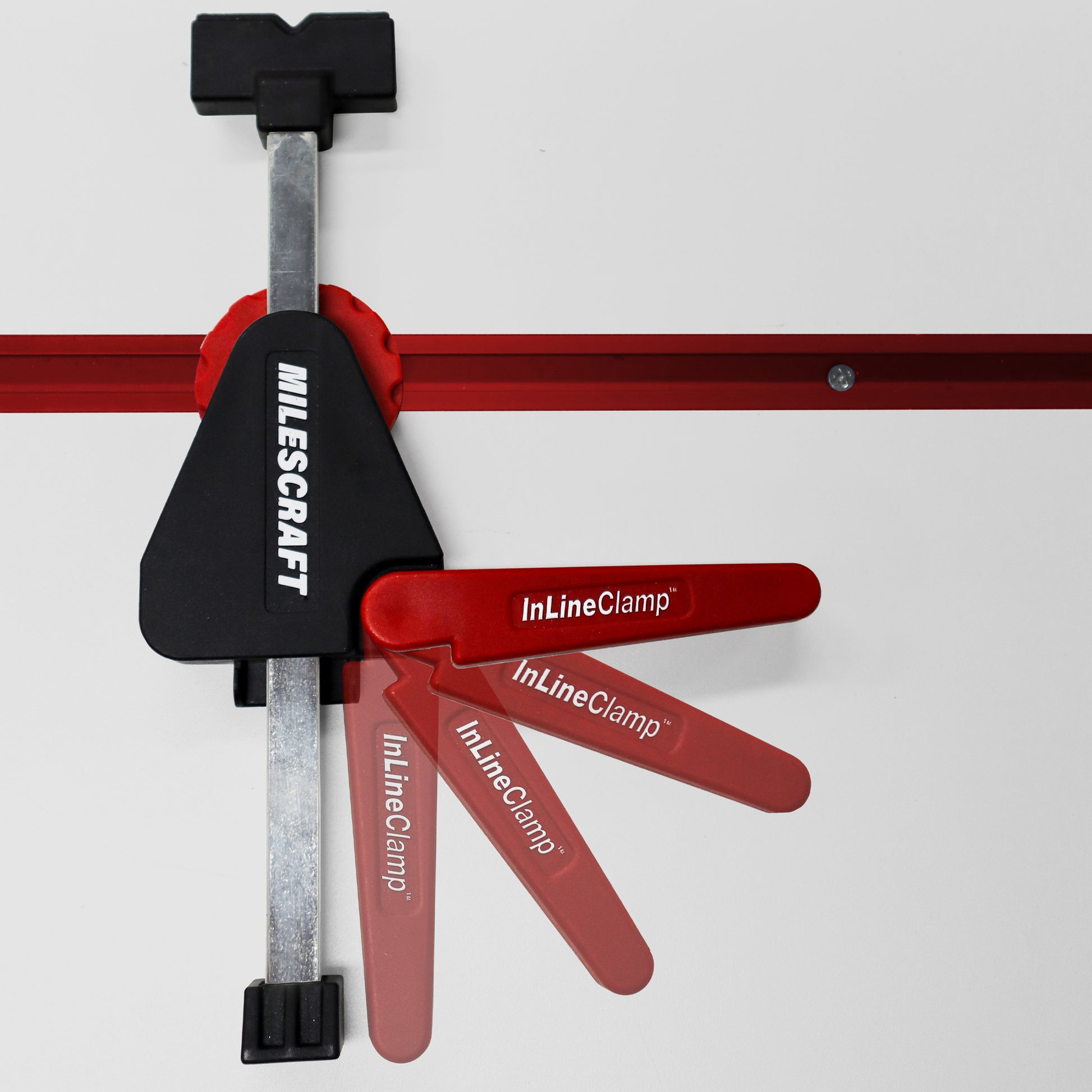 Versatile Low-Profile In-LineClamp™ Adjustable Horizontal Workpiece Clamping System