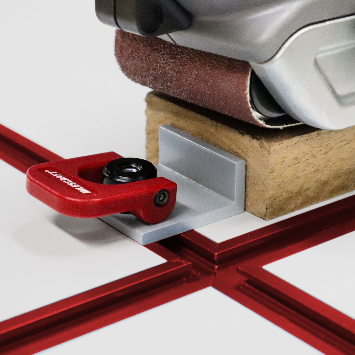 CamStops™ Rotatable T-Track Stops for Versatile Bench Clamping