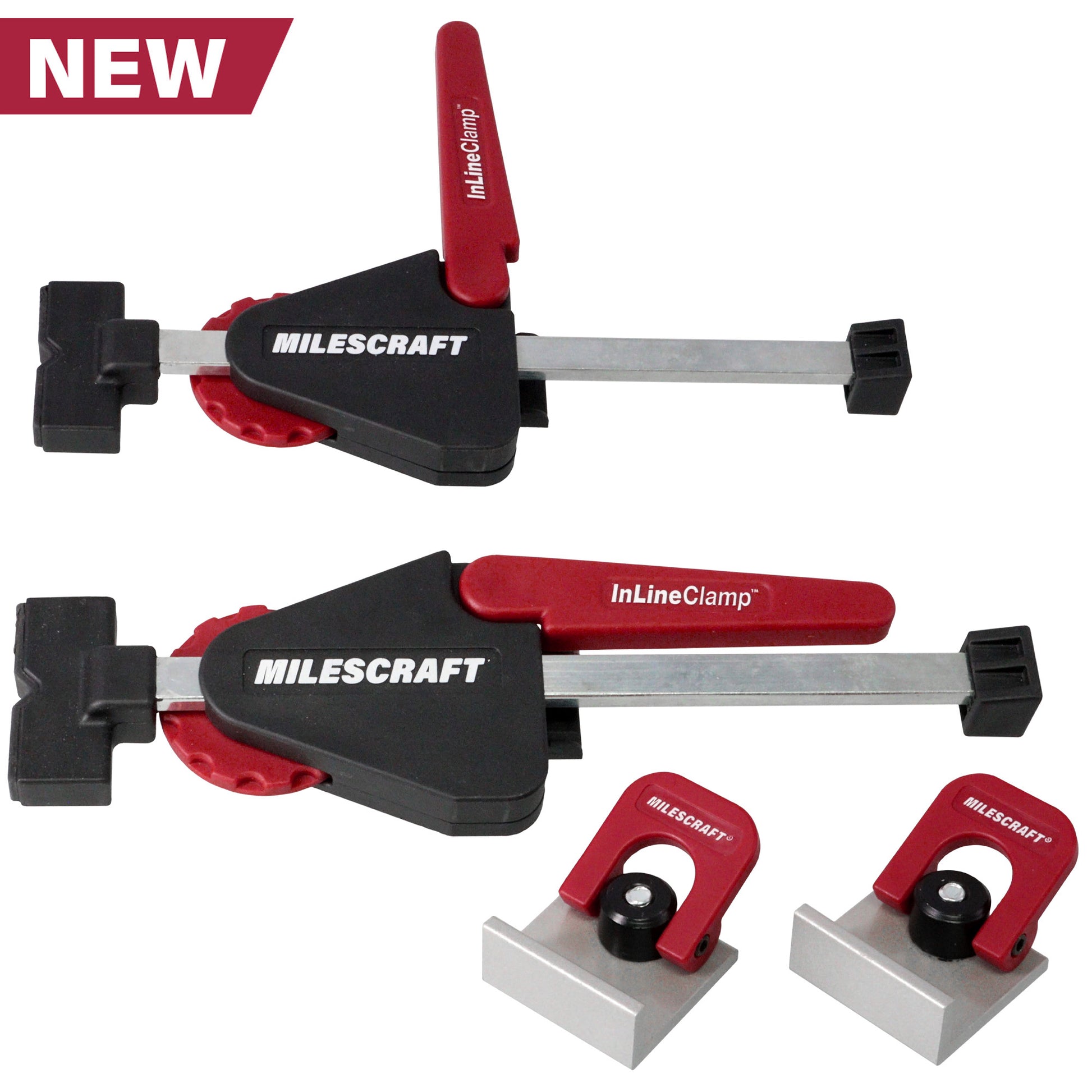 Versatile Low-Profile In-LineClamp™ Adjustable Horizontal Workpiece Clamping System