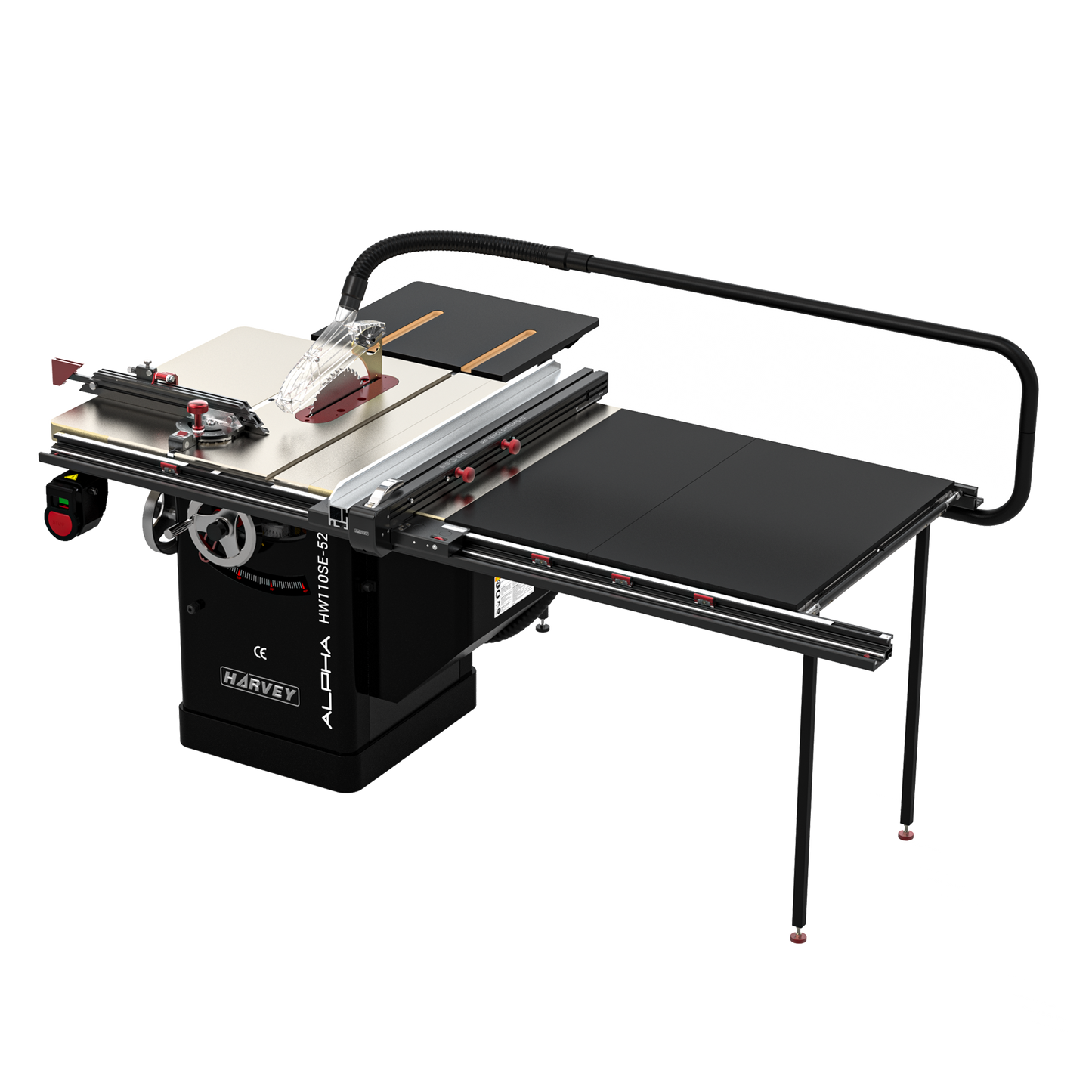 Harvey Alpha HW110SE 250mm Stain‑Less Cabinet Saw with Big Eye