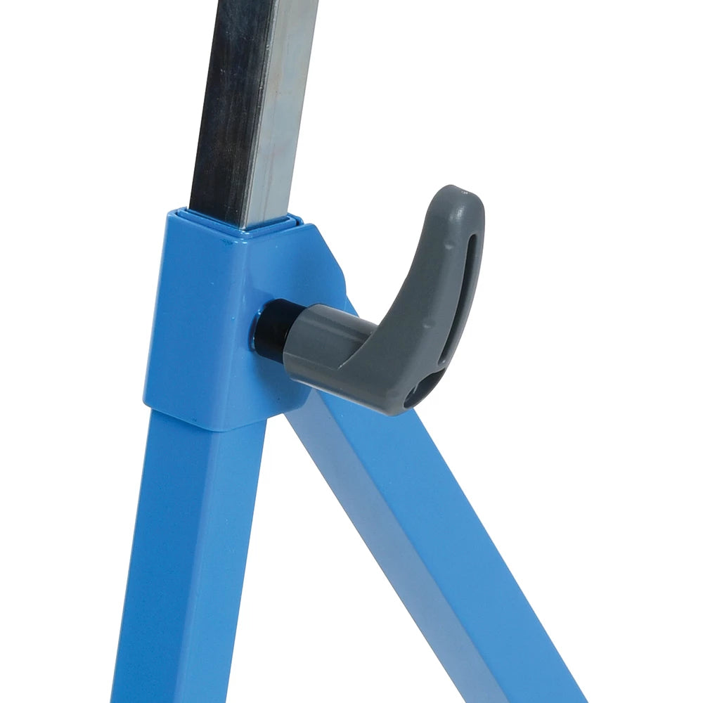 Silverline Heavy-Duty Adjustable Roller Stand for Woodworking Support, 60kg Capacity