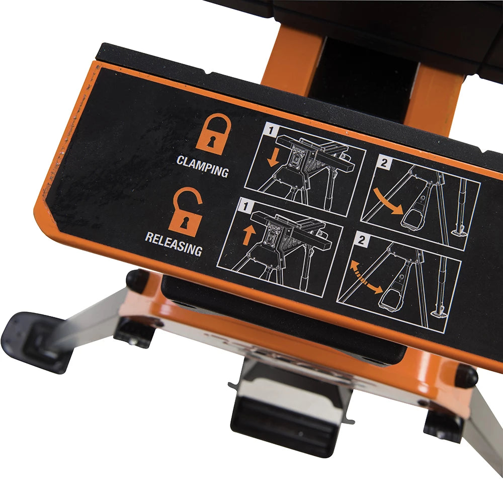 Triton SuperJaws XL Portable Clamping System - 1000kg Force, Feet Operated