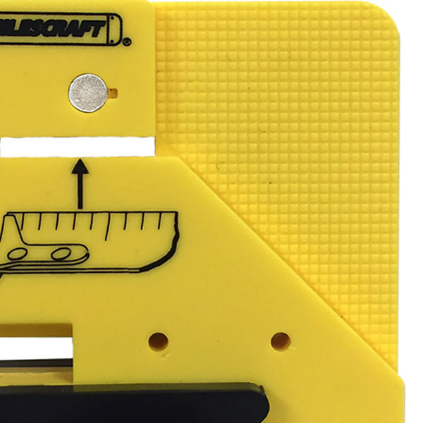 Milescraft Trim45 45° Angle Trim Tool with Magnetic Slots