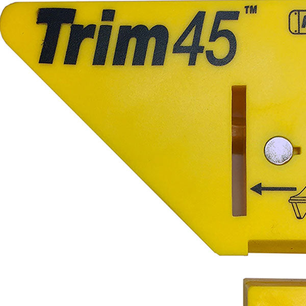 Milescraft Trim45 45° Angle Trim Tool with Magnetic Slots