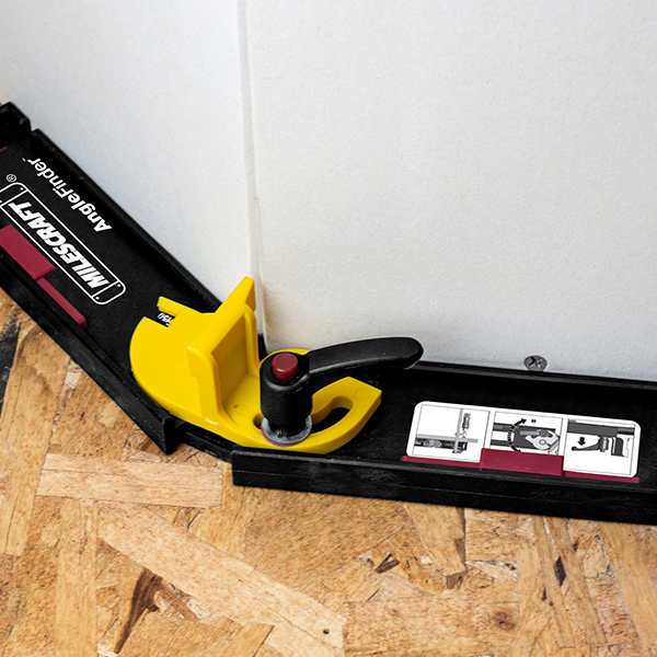 Milescraft AngleFinder Tool: Precision Inside Outside Corner Miter Saw Angle Gauge