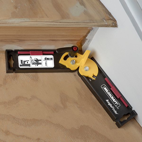 Milescraft AngleFinder Tool: Precision Inside Outside Corner Miter Saw Angle Gauge
