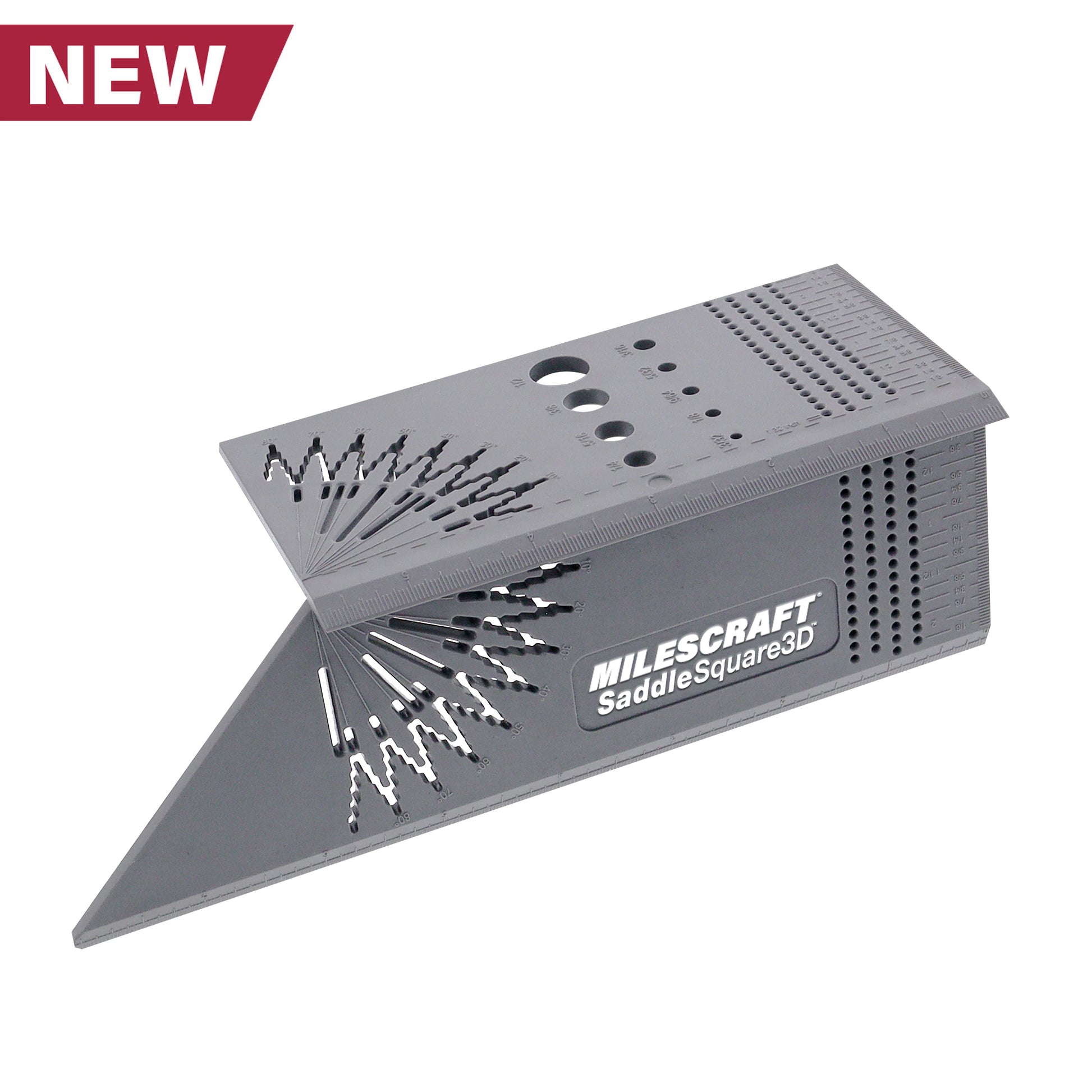 Milescraft SaddleSquare3D 45/90 Degree Miter Saddle for Precise Layout