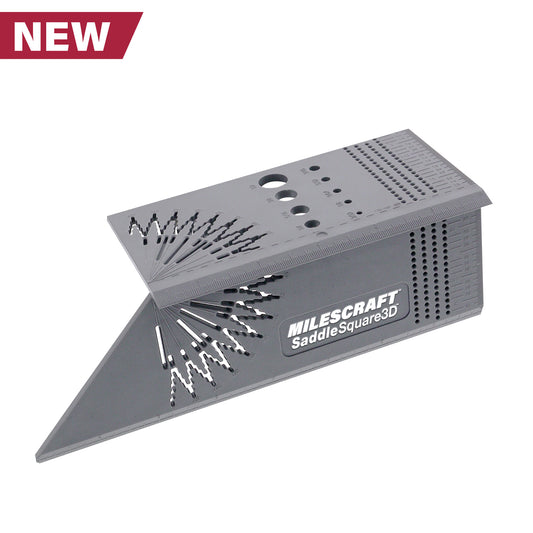 Milescraft SaddleSquare3D 45/90 Degree Miter Saddle for Precise Layout