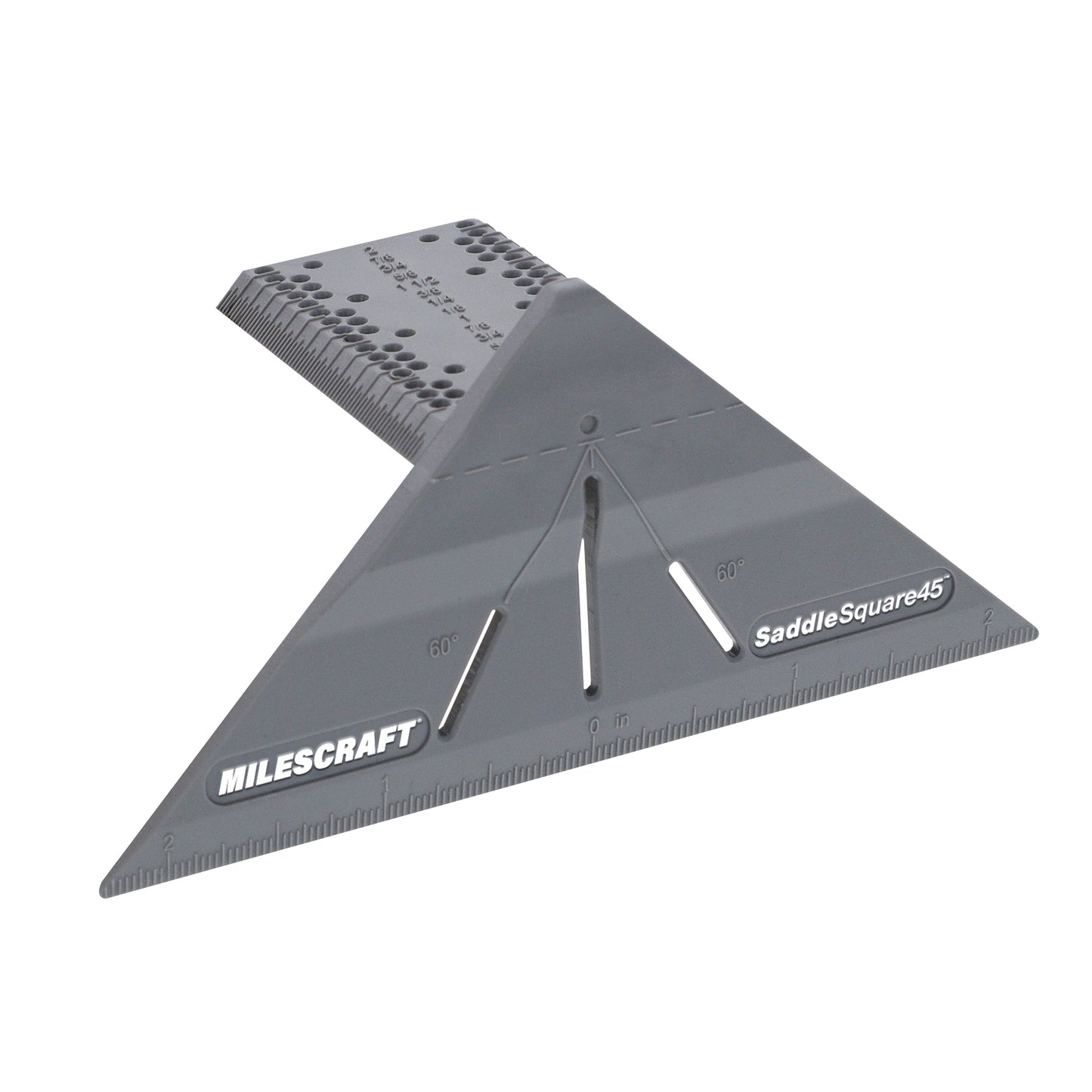 Compact 45° Miter Saddle with Dual 1/32” Rulers
