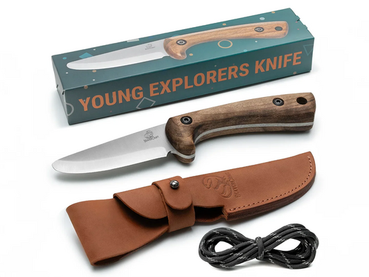 BSH Kid Safe Outdoor Knife with Walnut Handle