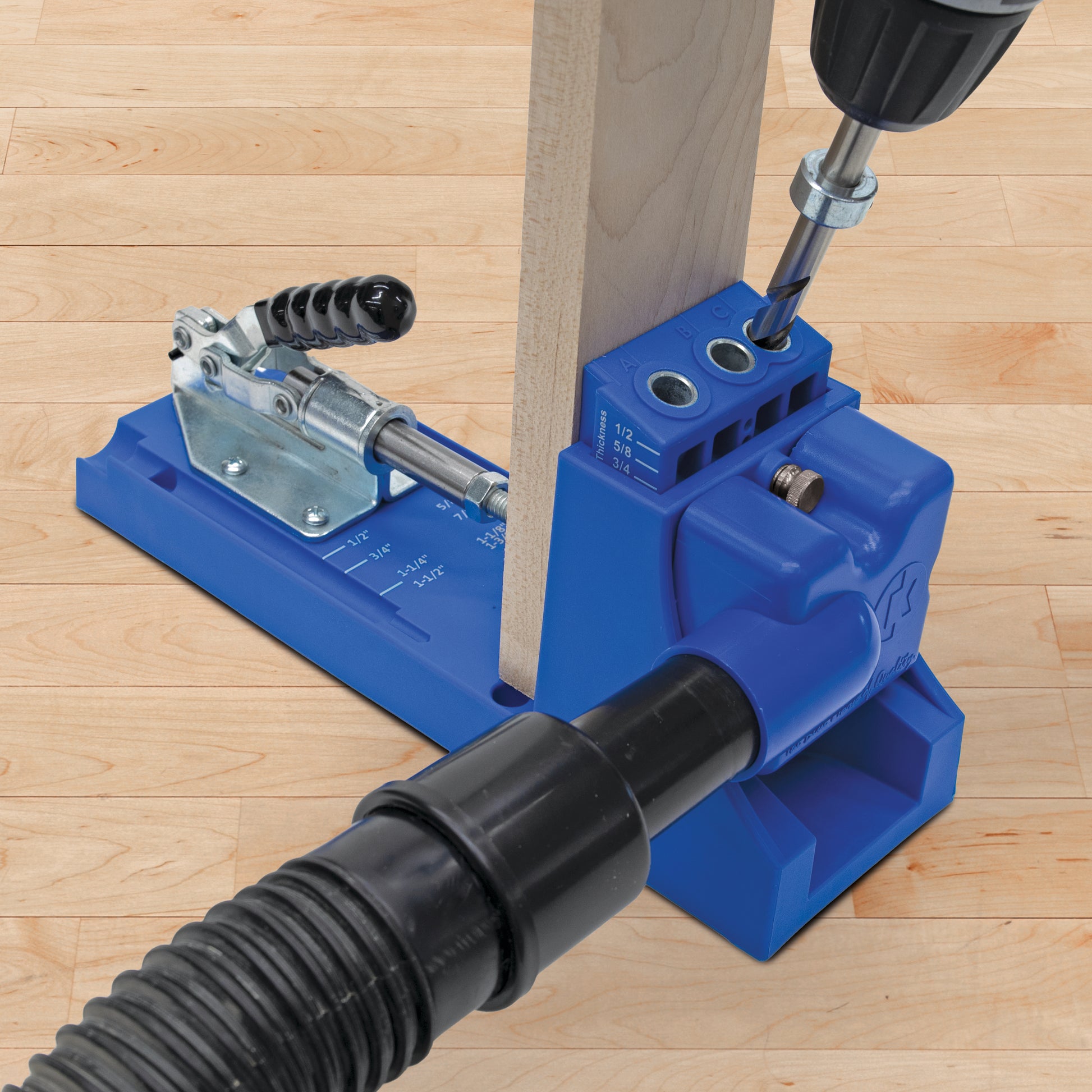 Kreg K4 Pocket-Hole Jig: Easy Wood Joinery with Durable Steel Guides