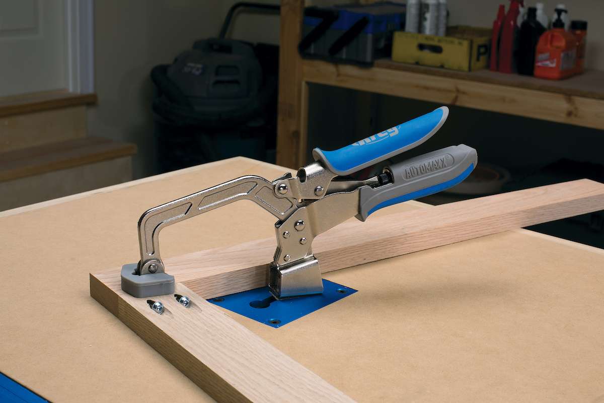 Kreg Automaxx Bench Clamp 3: Auto-Adjusting Workpiece Grip for Woodworking