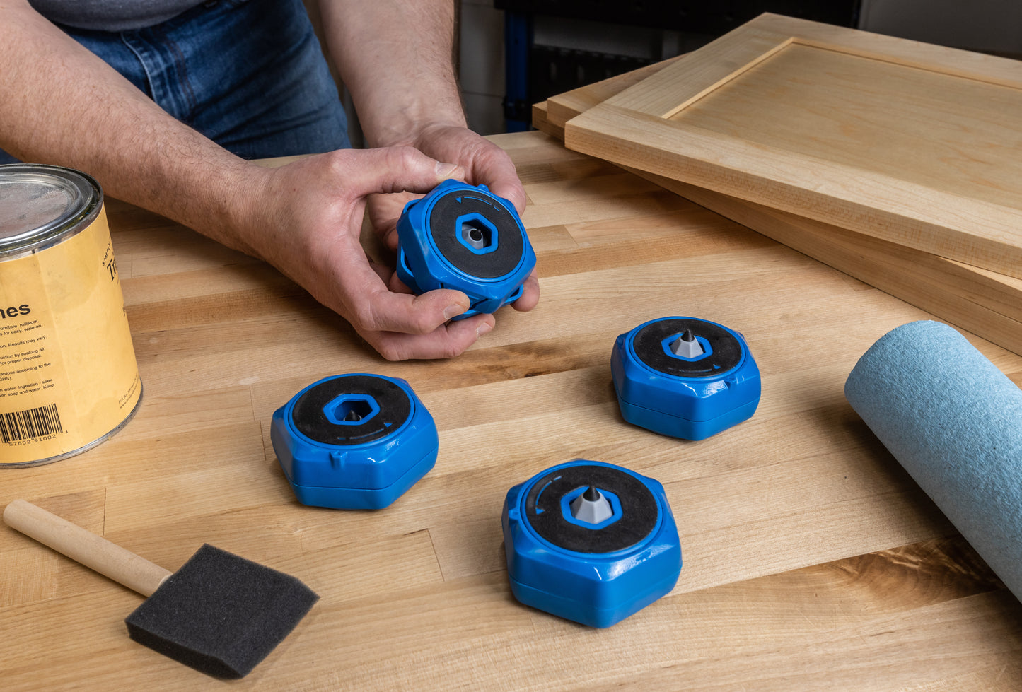 Kreg Multipurpose Project Blocks: Versatile Non-Slip Work Support for Woodworking Projects