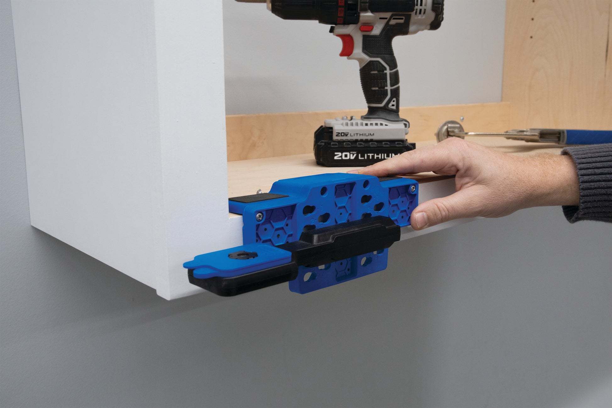 Kreg Precision Cabinet Door Mounting Jig: Easy, Adjustable for Perfect Installation
