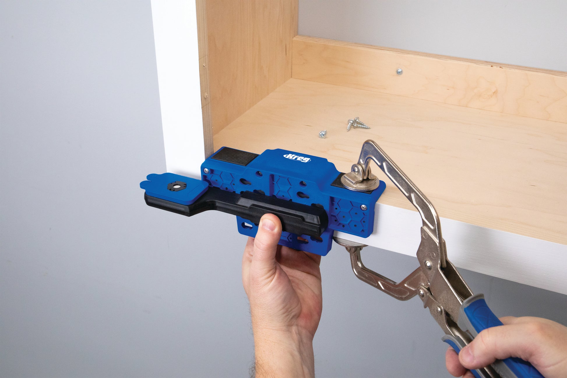 Kreg Precision Cabinet Door Mounting Jig: Easy, Adjustable for Perfect Installation
