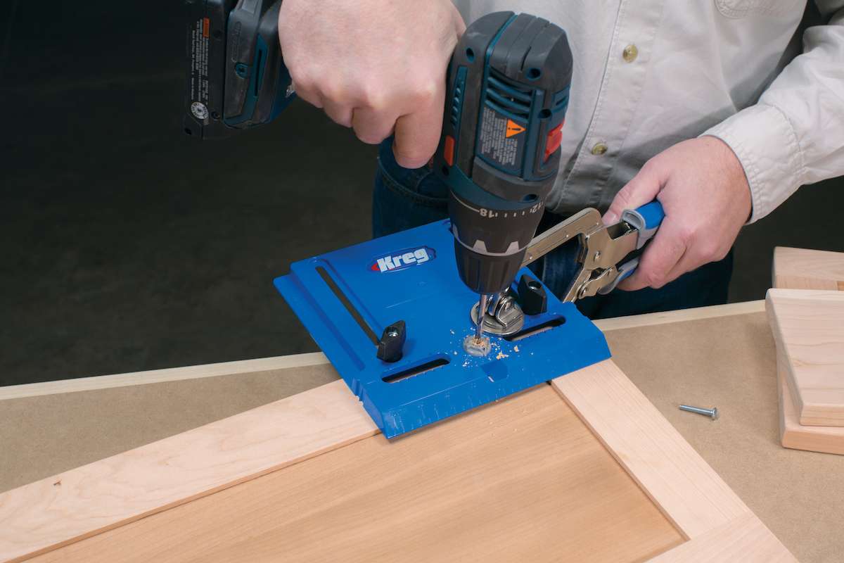 Kreg Precision Cabinet Hardware Jig for Drawer Pulls Knobs, Adjustable Drilling Template