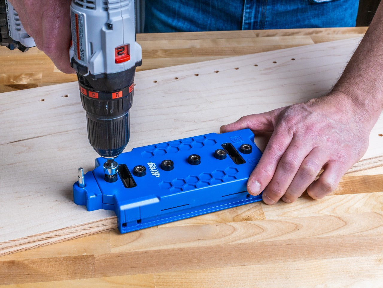 Kreg Shelf Pin Jig 5mm: Accurate Drill Guide for Adjustable Cabinet Shelves