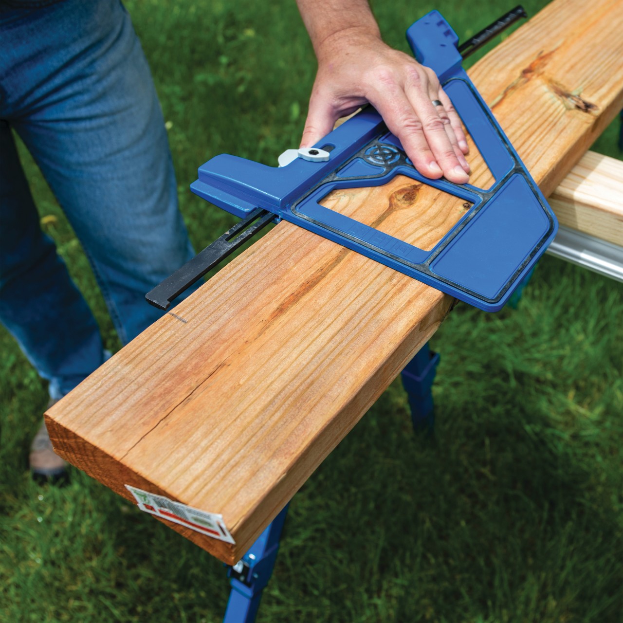 Kreg Portable Crosscut Circular Saw Guide for Precise Miter Cuts Woodworking