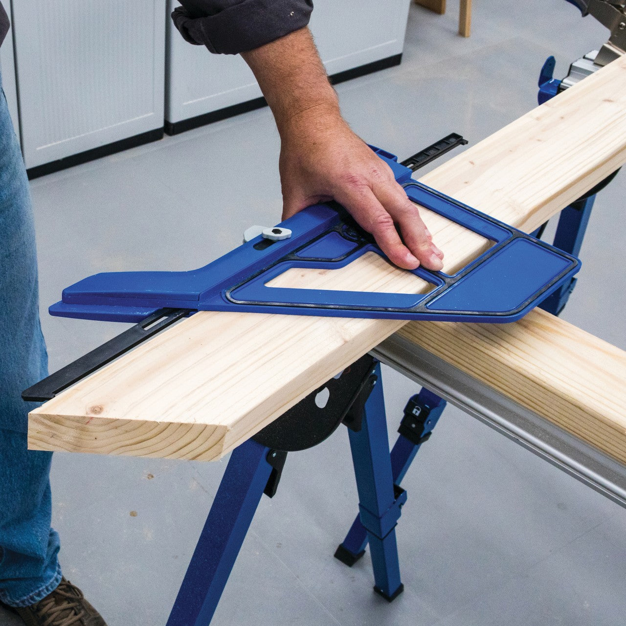 Kreg Portable Crosscut Circular Saw Guide for Precise Miter Cuts Woodworking