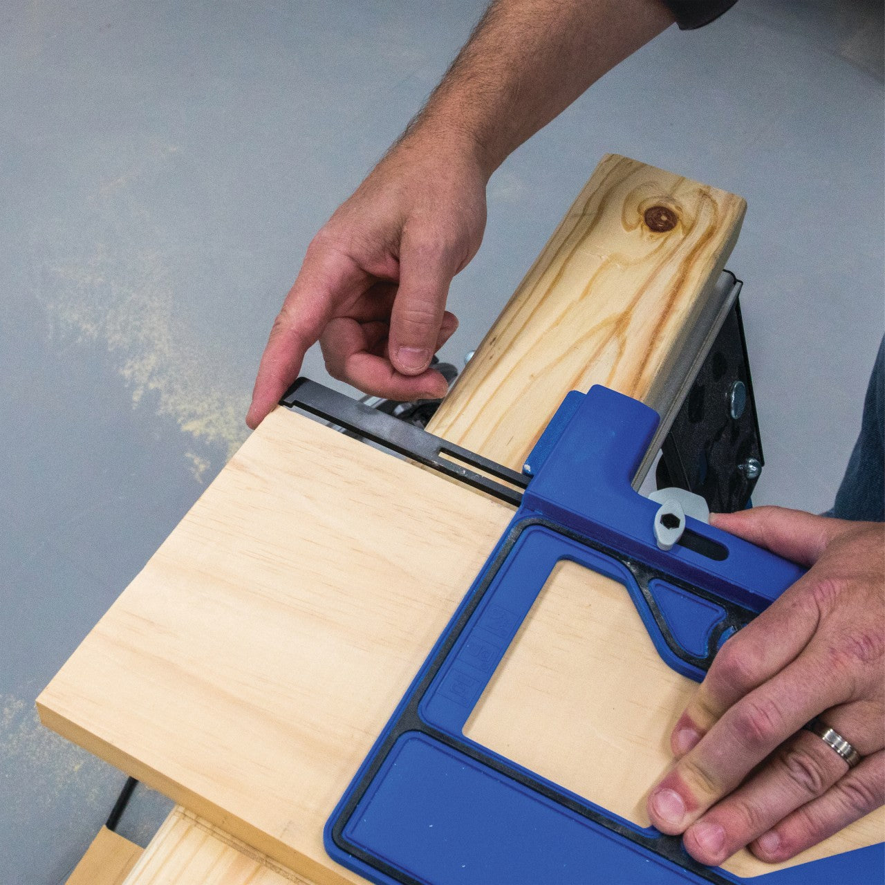 Kreg Portable Crosscut Circular Saw Guide for Precise Miter Cuts Woodworking