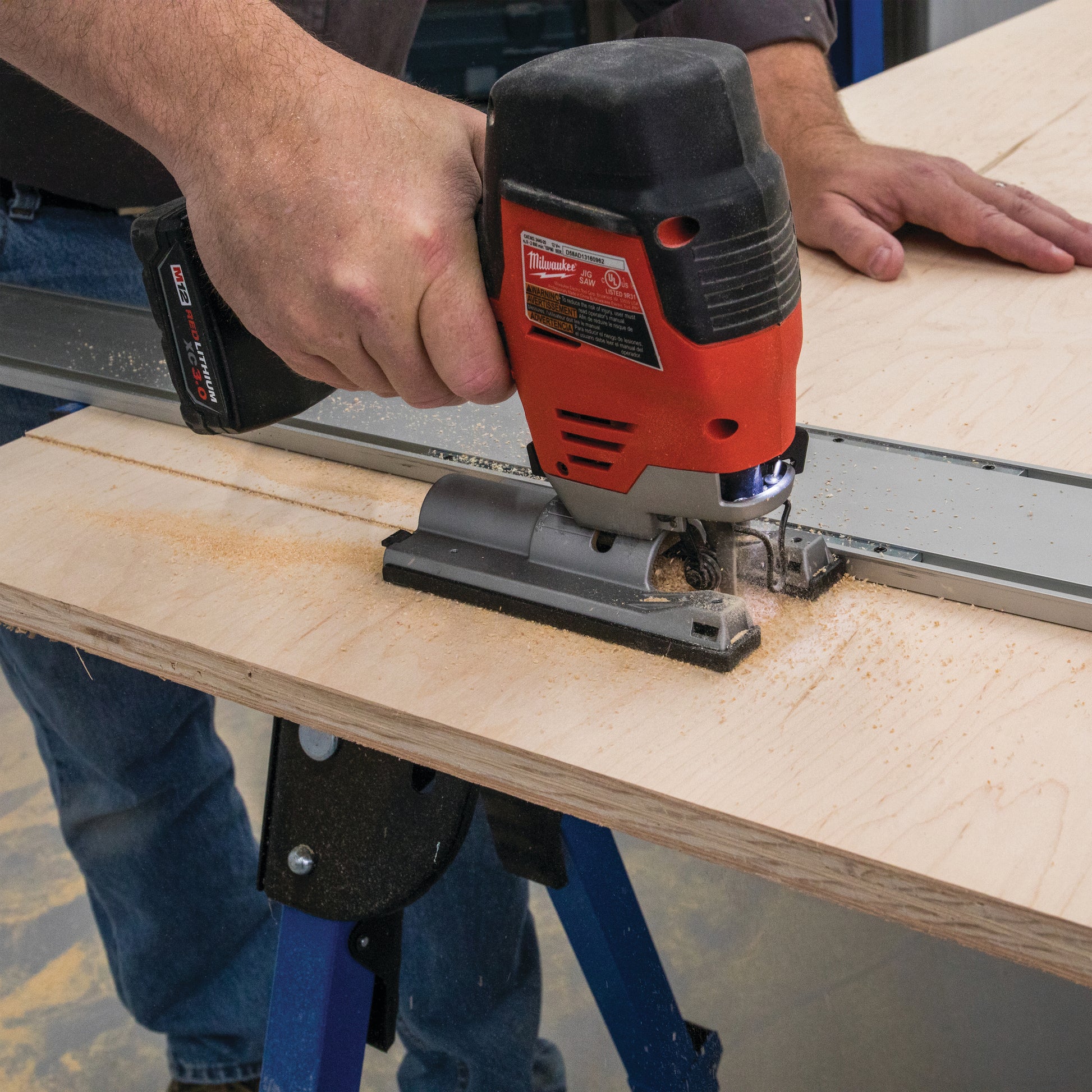 Kreg Straight Edge Guide XL Universal Saw Cutting System with GripMaxx Clamp