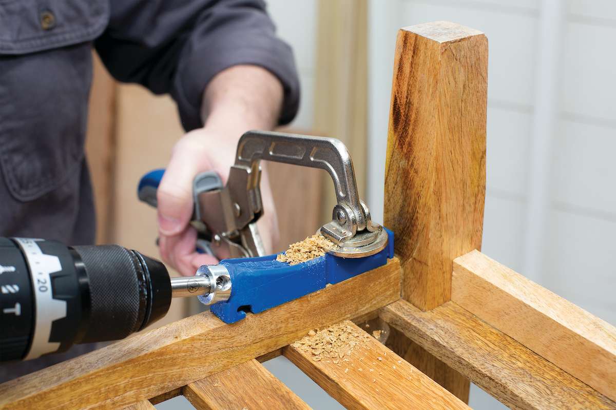 Kreg Pocket-Hole Jig 310: Portable Wood Joinery Tool for Furniture & Repairs