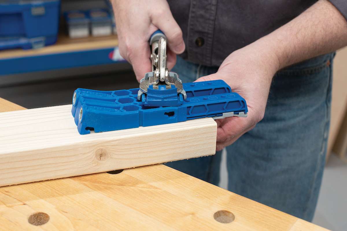 Kreg Pocket-Hole Jig 320: Portable Woodworking Joinery System for DIY Projects