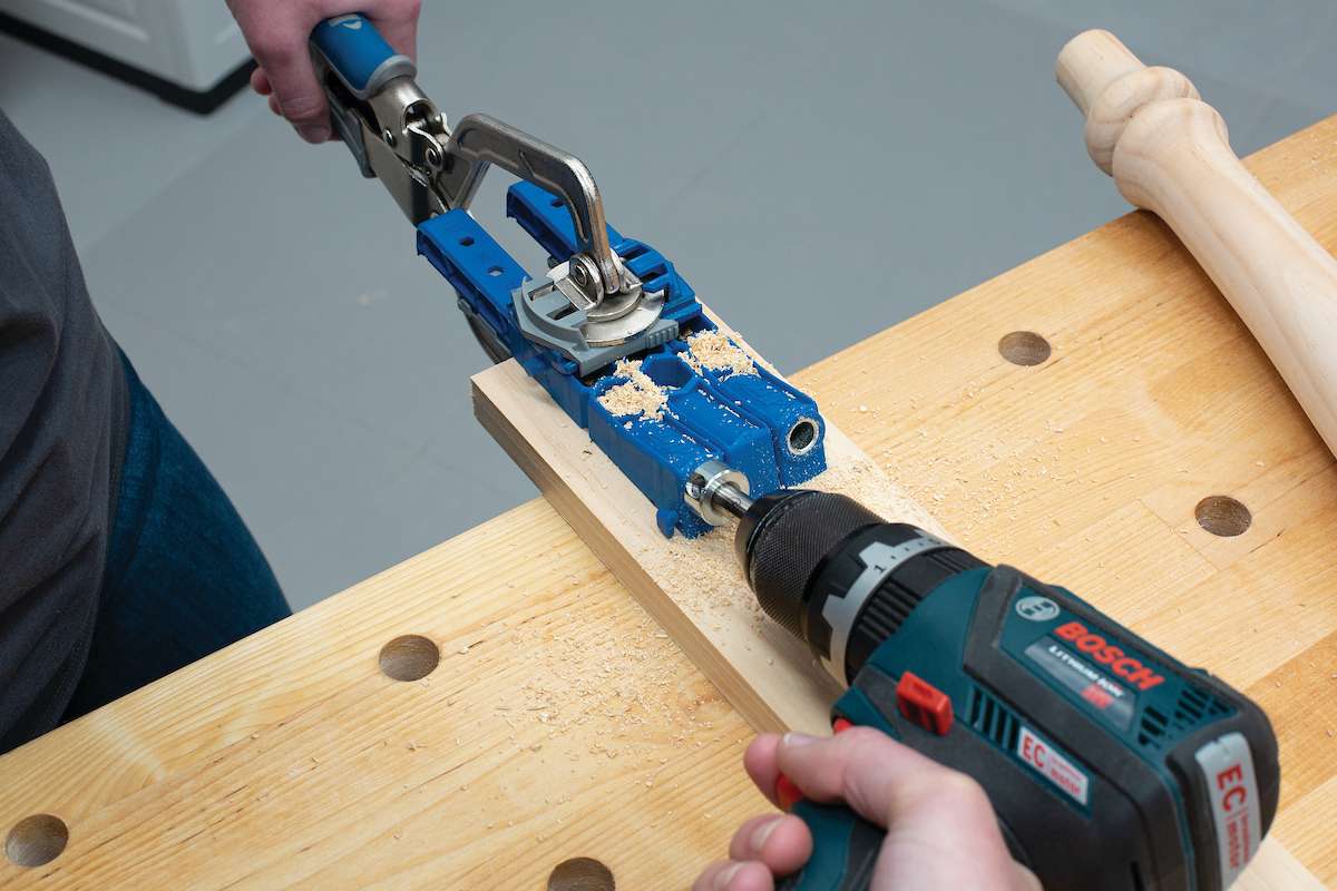 Kreg Pocket-Hole Jig 320: Portable Woodworking Joinery System for DIY Projects