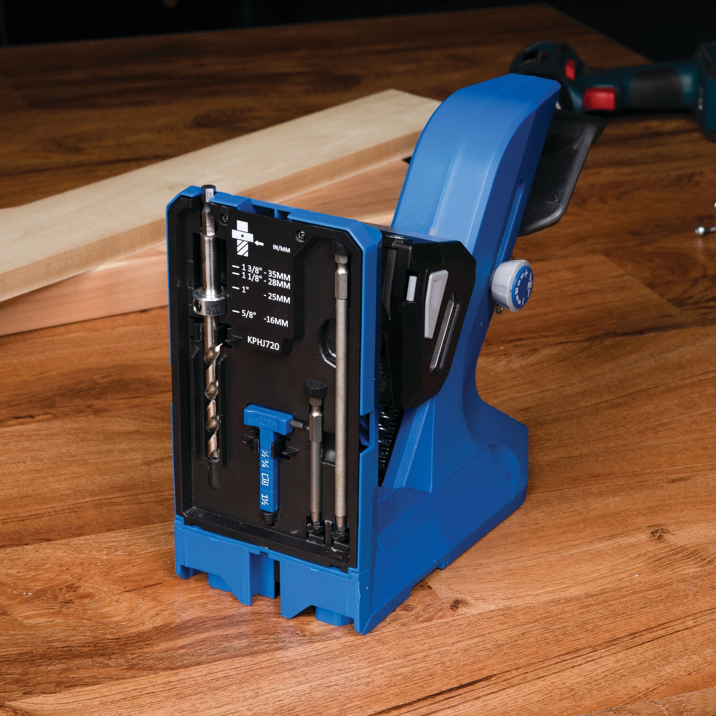 Kreg Pocket-Hole Jig 720: Efficient Automaxx™ Clamping, Steel-Reinforced, Dust Collection Woodworking Tool