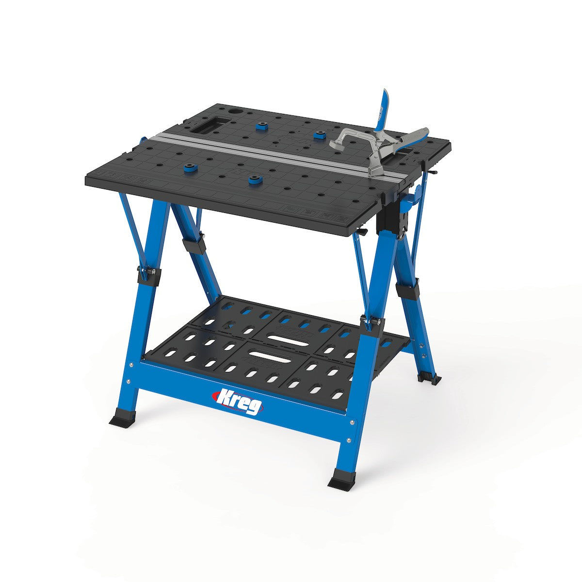 Kreg Mobile Project Center: Portable Workbench, Sawhorse, Clamping Station with Storage