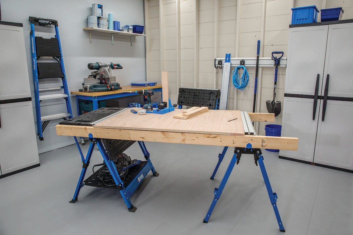 Kreg Track Horse Portable Folding Work Support Trestle Workbench