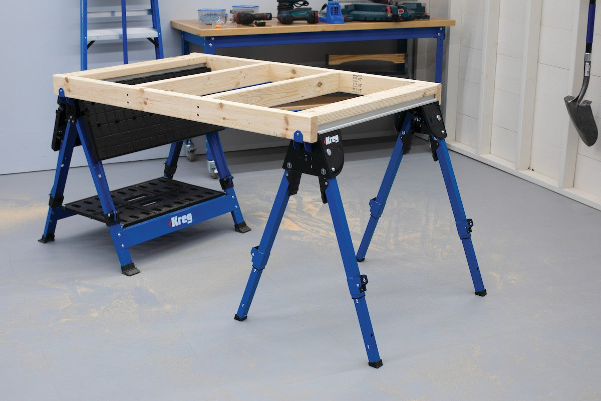 Kreg Track Horse Portable Folding Work Support Trestle Workbench