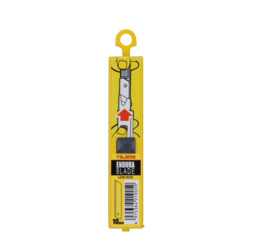 Tajima Endura-Blade L Premium Steel Utility Knife Blades for Drywall Wood