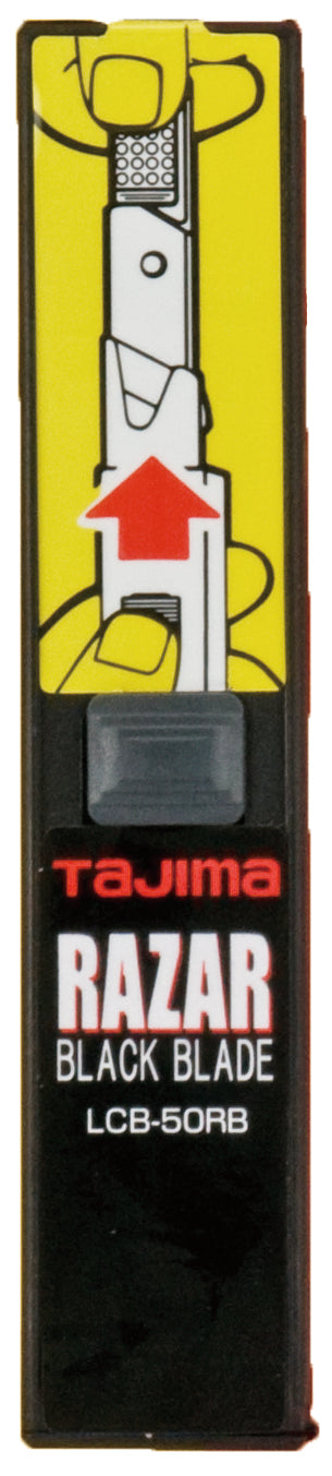Tajima Convex Set: 5m Measuring Tape, 18mm Cutter, Razar Blades Display