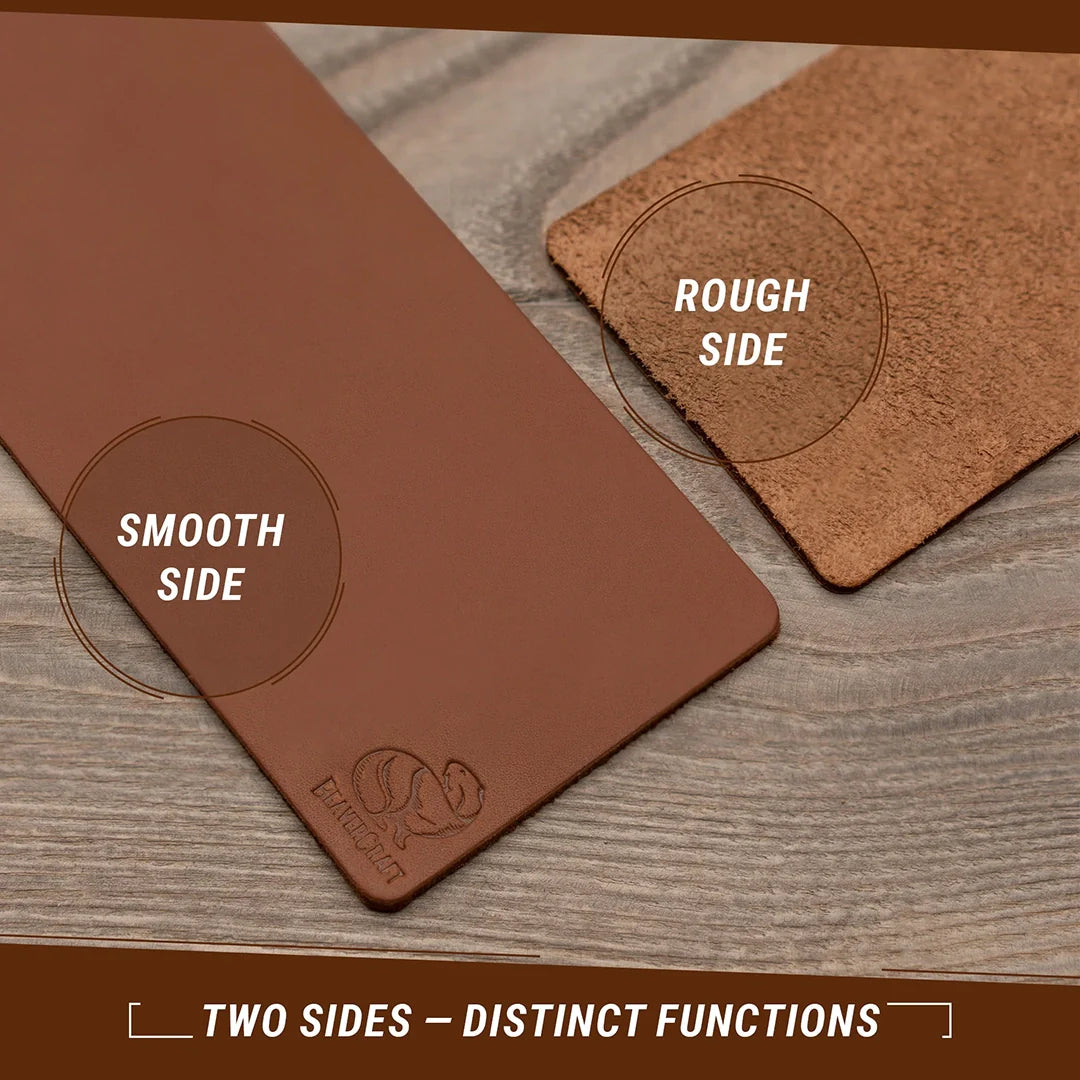 BeaverCraft LS2P1 Double‑Sided Leather Strop