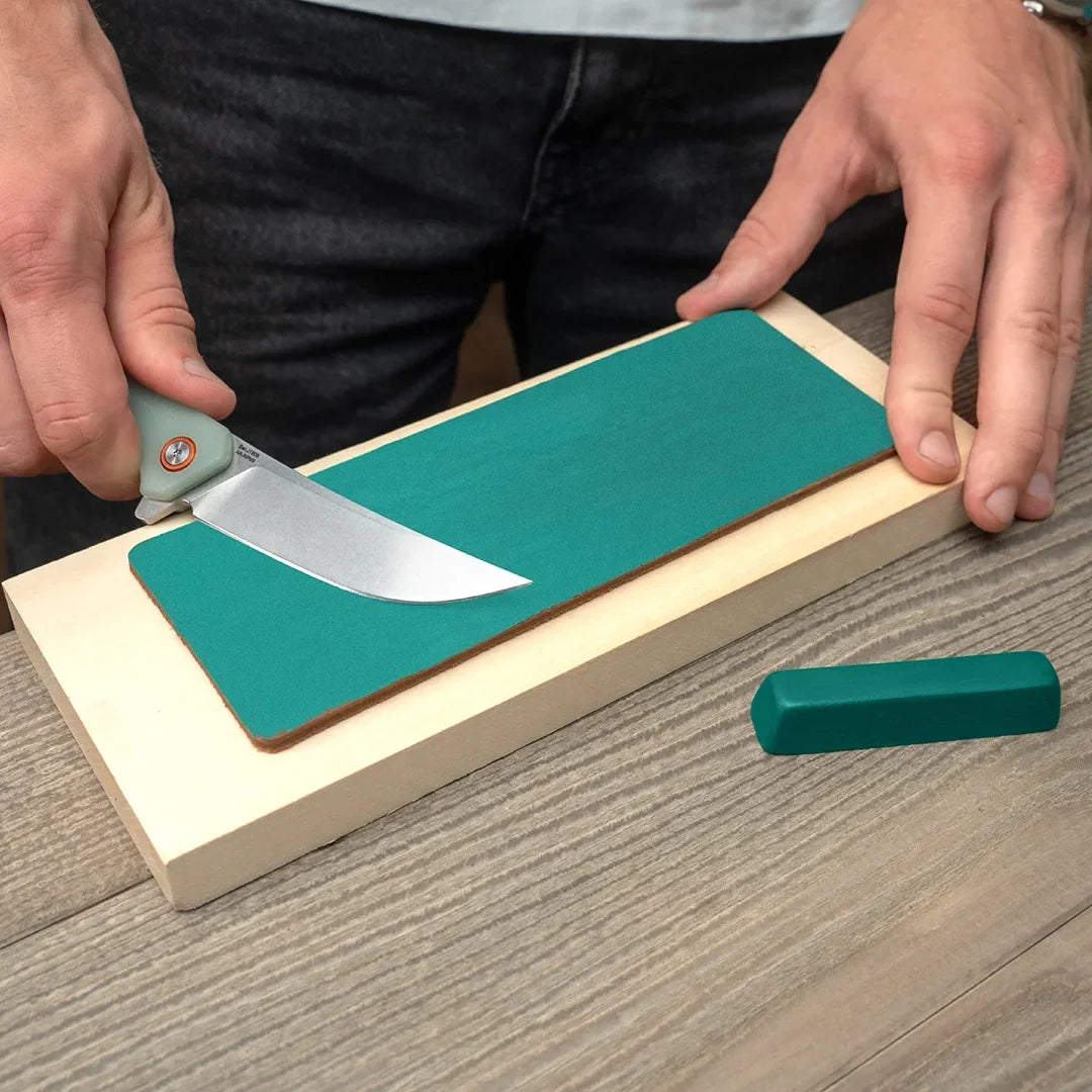 BeaverCraft LS2P1 Double‑Sided Leather Strop