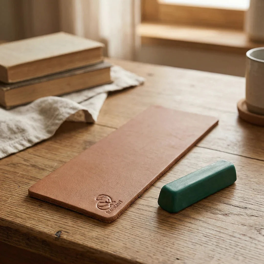 BeaverCraft LS2P1 Double‑Sided Leather Strop