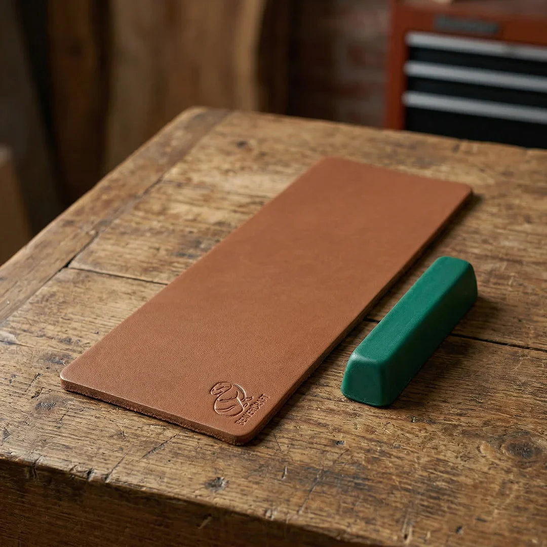 BeaverCraft LS2P1 Double‑Sided Leather Strop