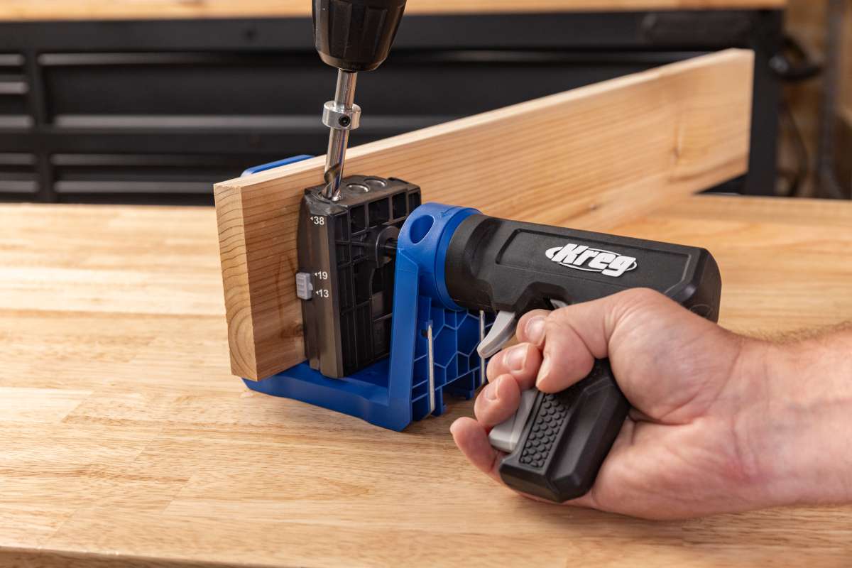Kreg Pocket-Hole Jig 520PRO: Versatile Wood Joining Tool, Adjustable Drilling System