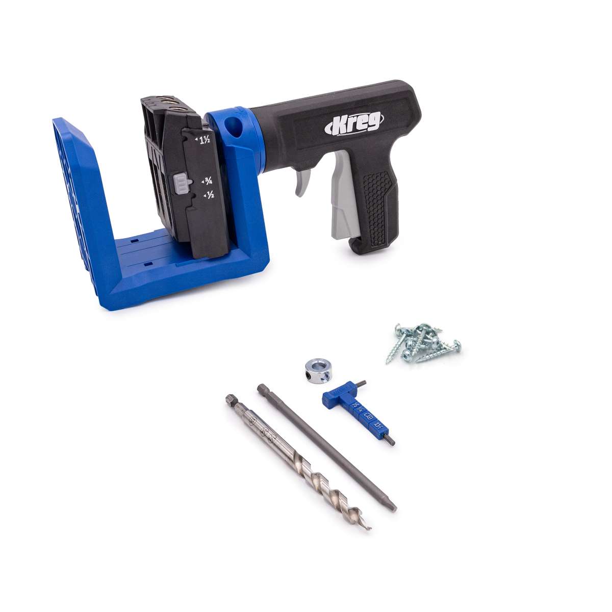 Kreg Pocket-Hole Jig 520PRO: Versatile Wood Joining Tool, Adjustable Drilling System