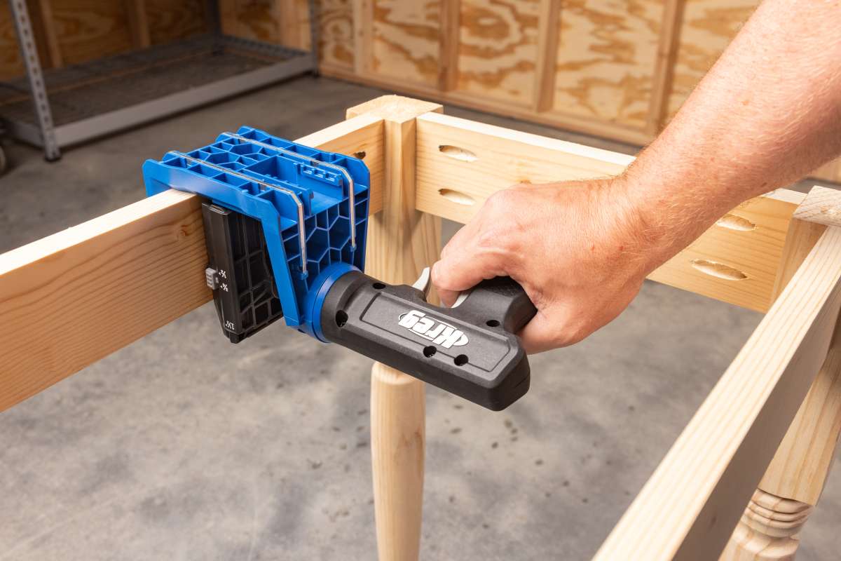 Kreg Pocket-Hole Jig 520PRO: Versatile Wood Joining Tool, Adjustable Drilling System