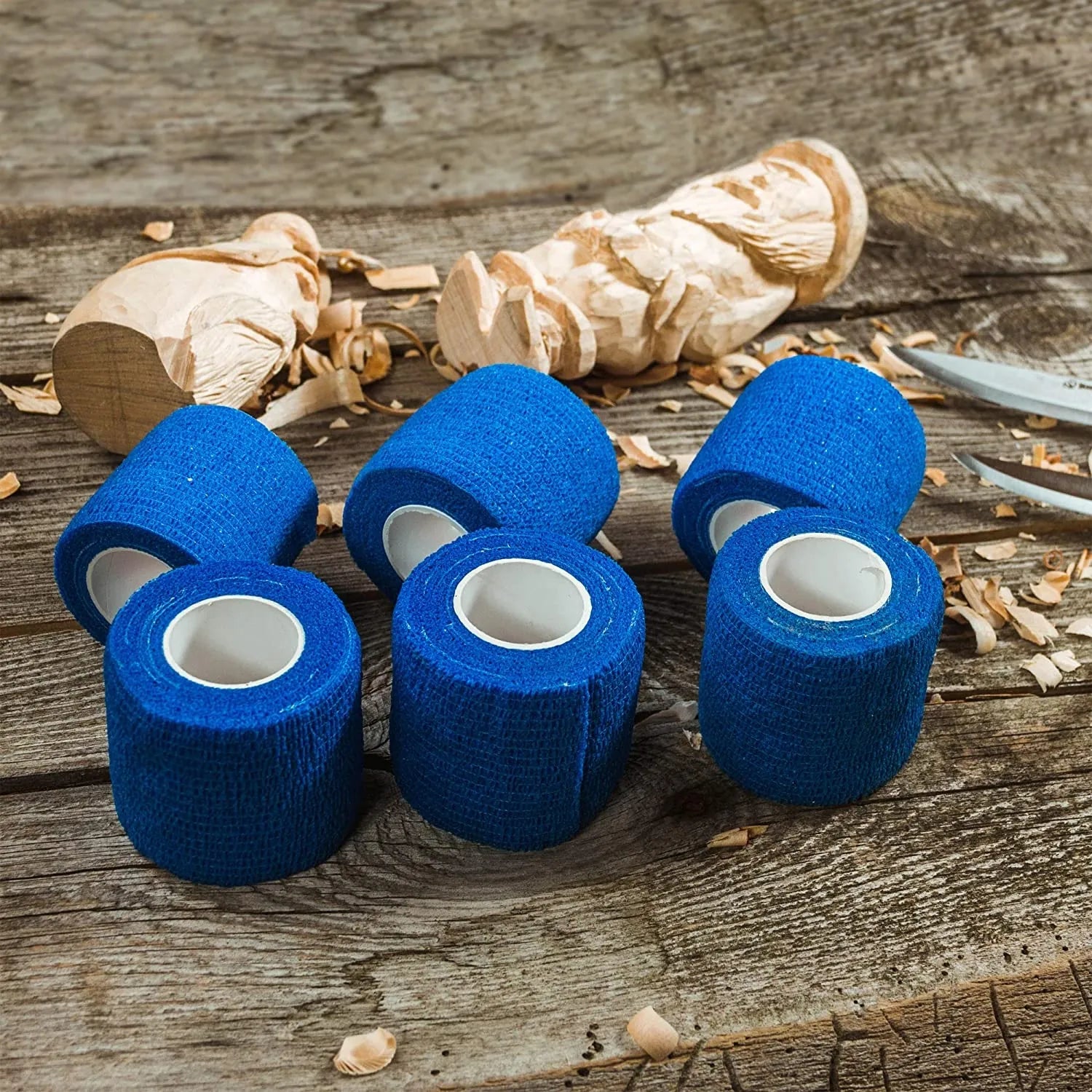 BeaverCraft NCT6 Cut Resistant Adherent Wrap Tape for Wood Carving