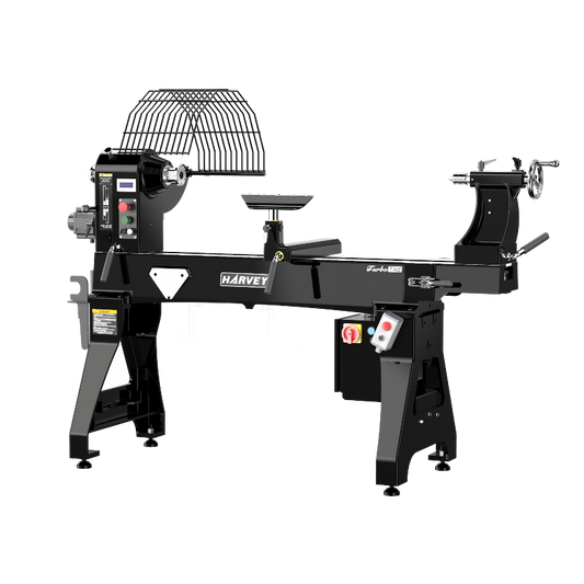 Harvey Turbo T-60S 24x48 Wood Lathe with Servo Motor