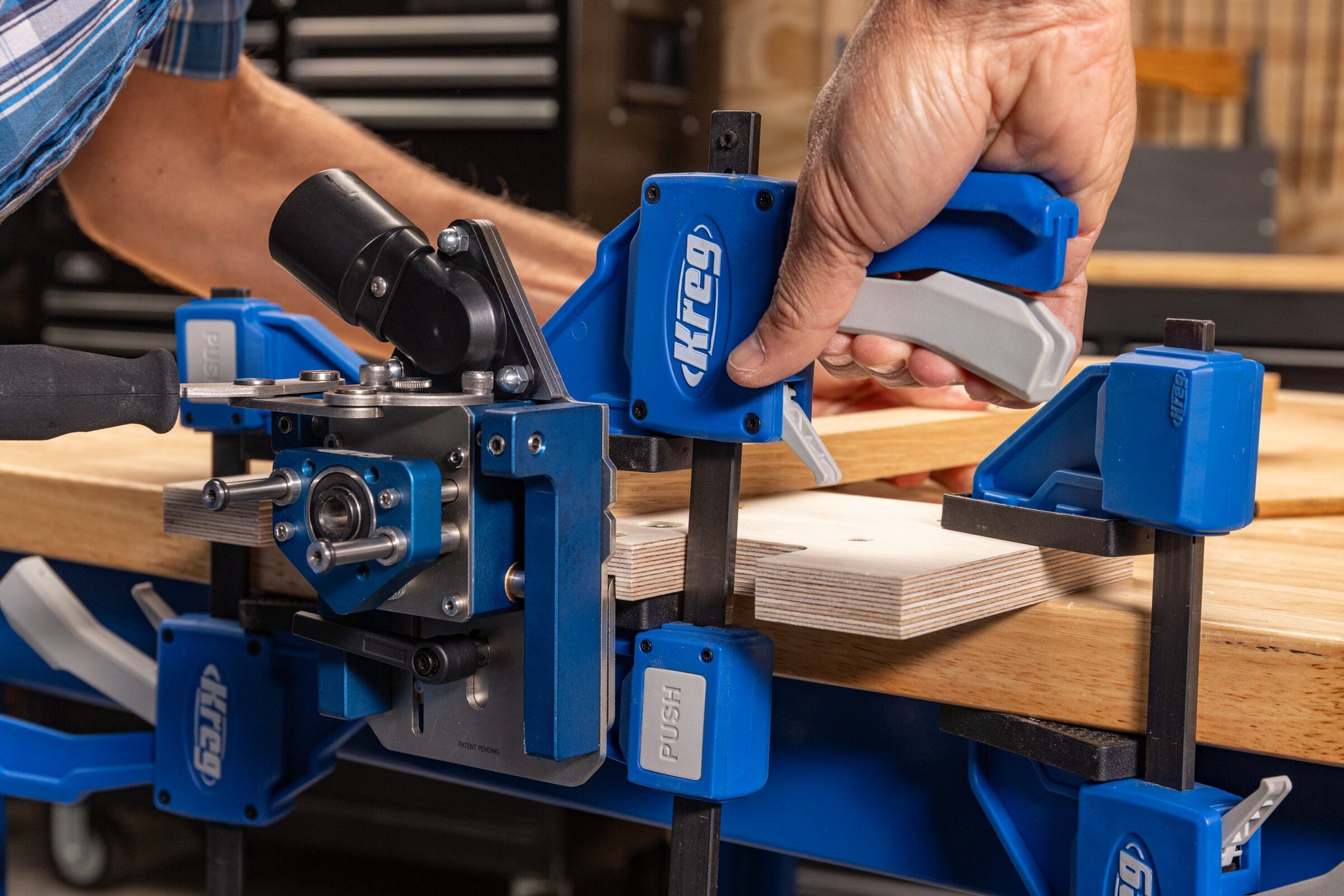 Kreg MortiseMate™ Loose Tenon Jig: Precision Wood Joinery with Drill