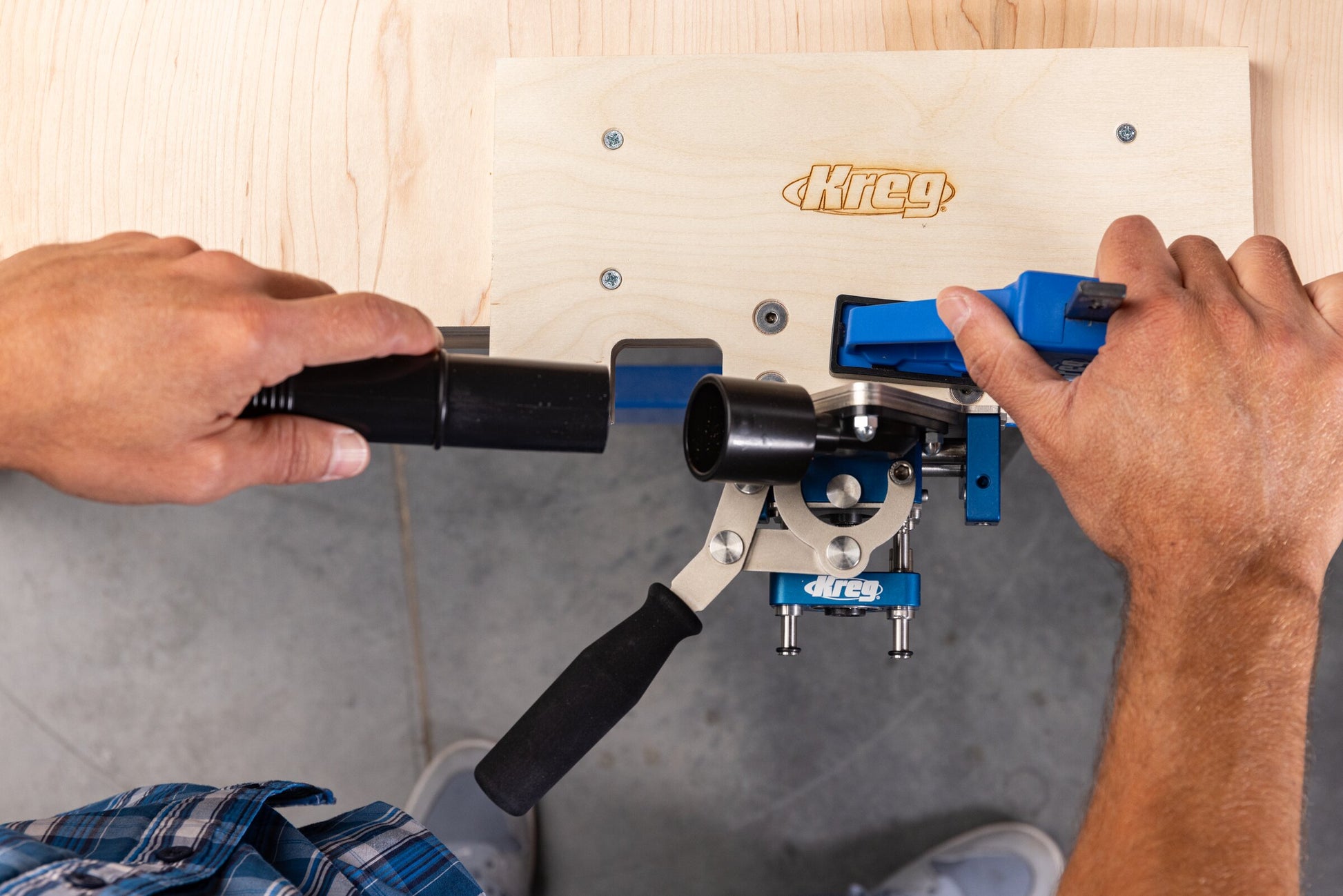 Kreg MortiseMate™ Loose Tenon Jig: Precision Wood Joinery with Drill