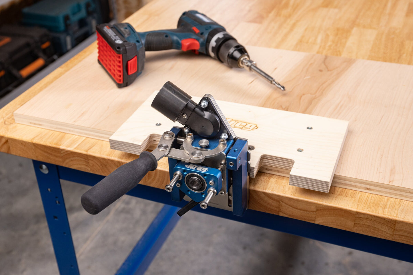 Kreg MortiseMate™ Loose Tenon Jig: Precision Wood Joinery with Drill