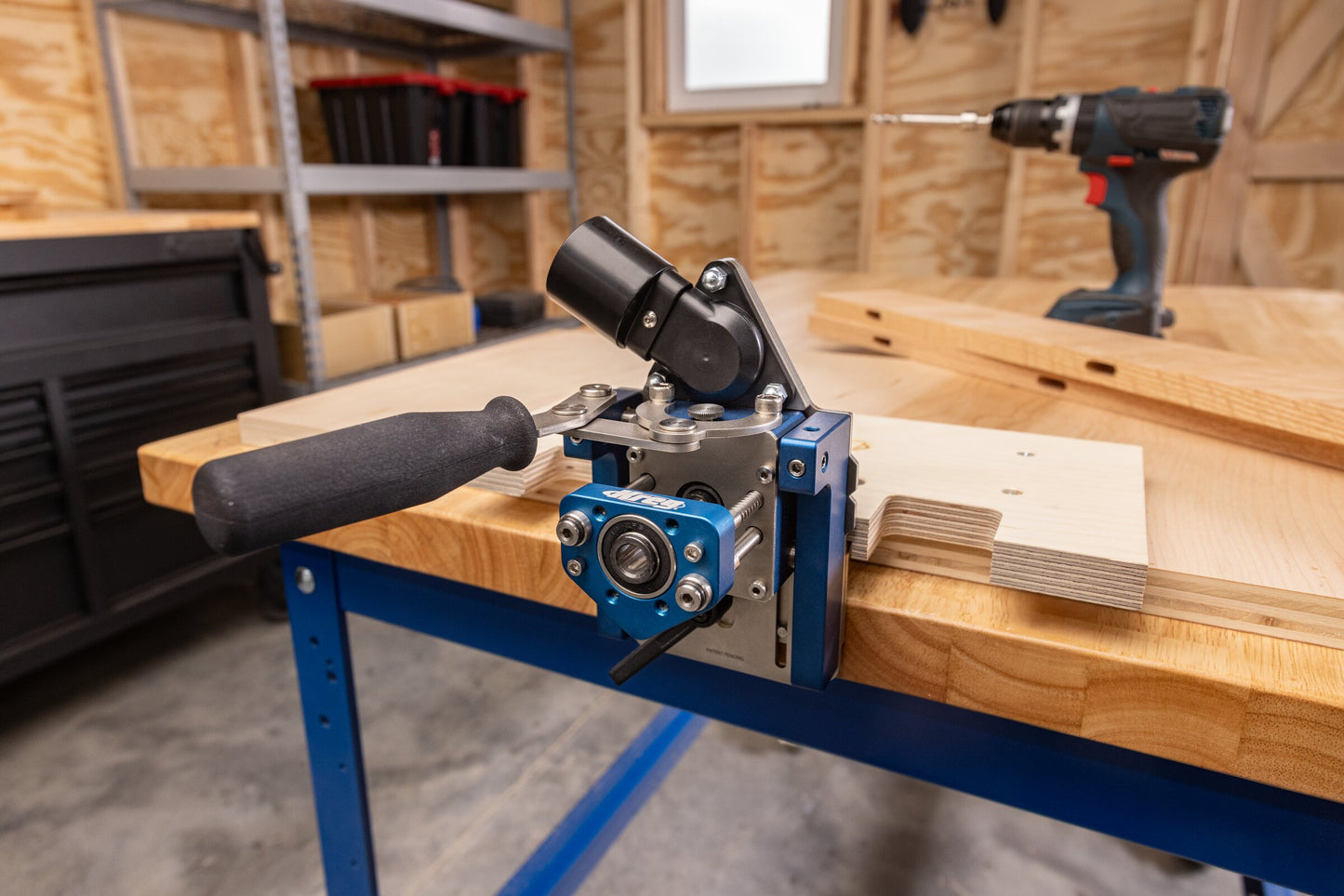 Kreg MortiseMate™ Loose Tenon Jig: Precision Wood Joinery with Drill