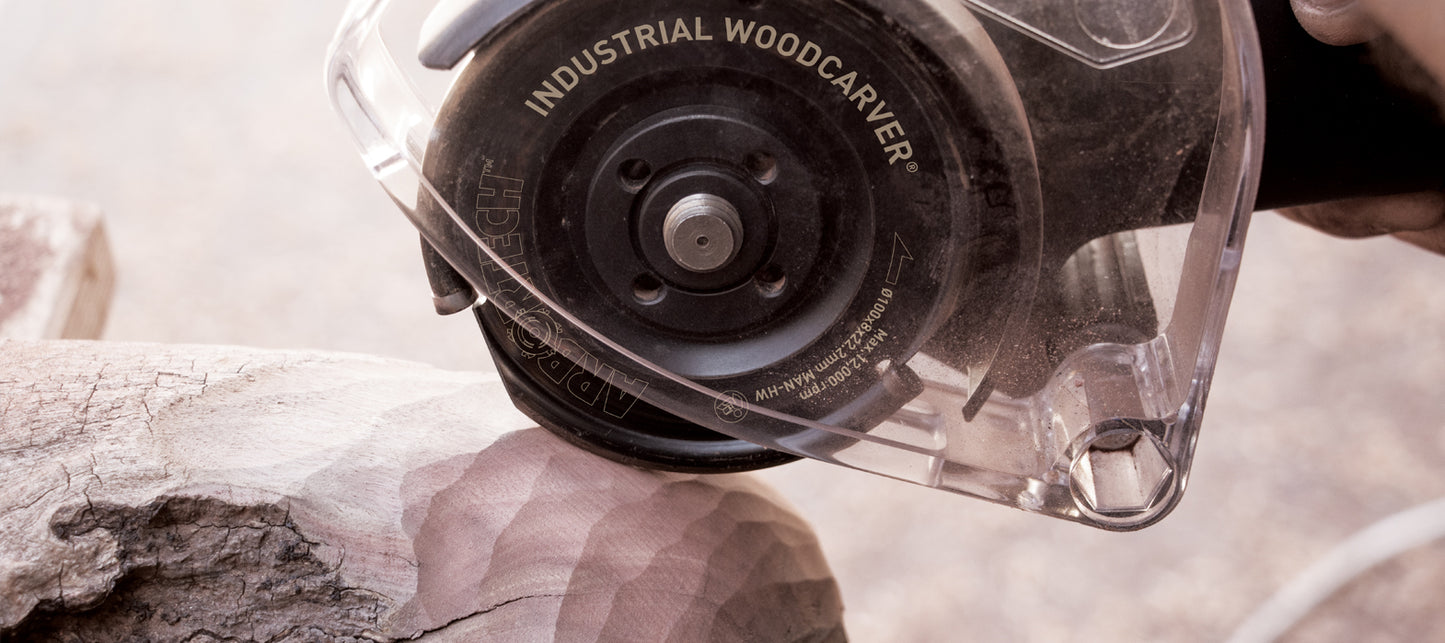 Arbortech Industrial Woodcarver 100mm Blade: Professional Wood Shaping Disc for Angle Grinders